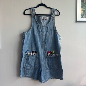 💙Vintage Disney Denim Romper